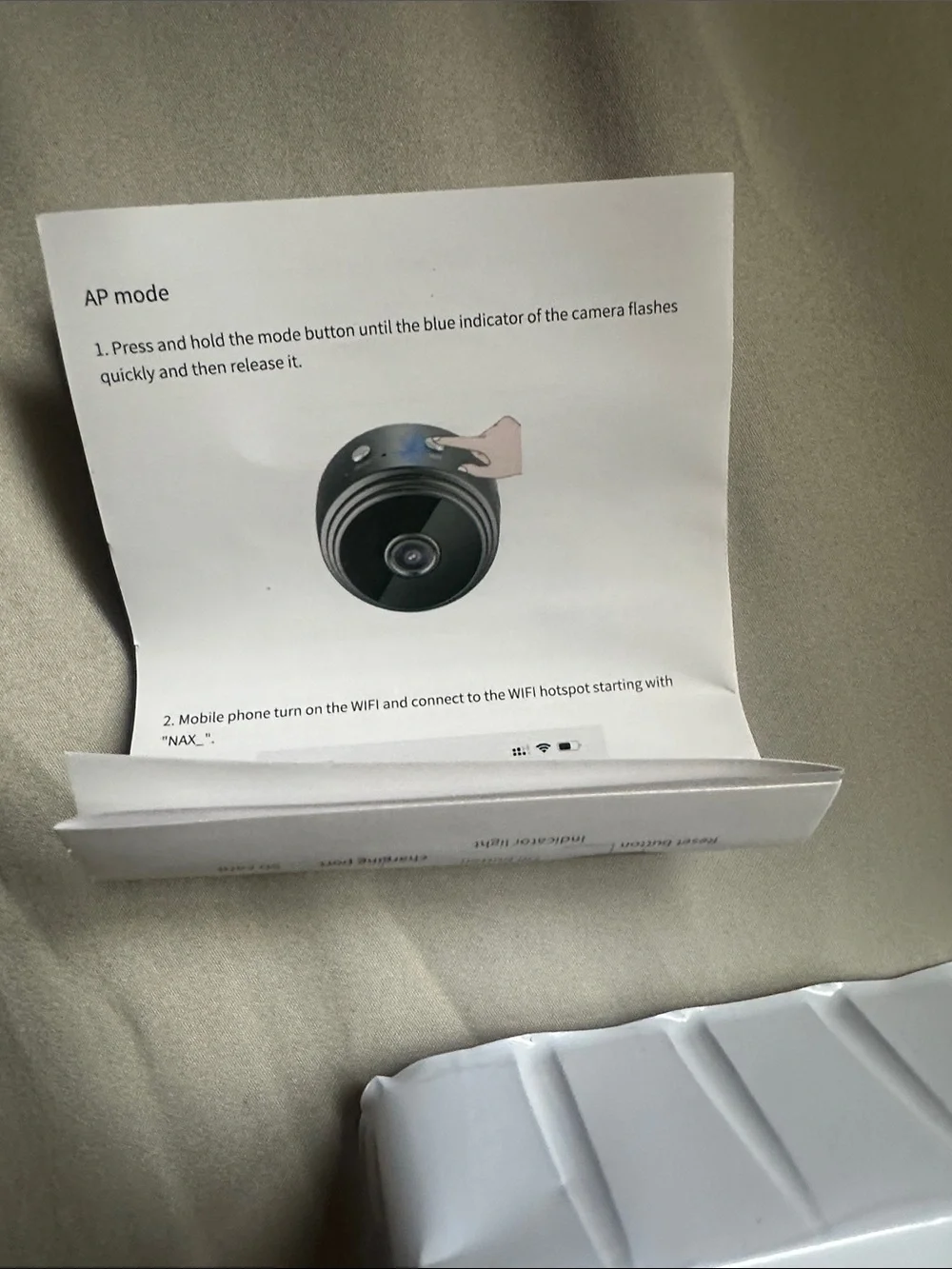 Black Wi‑Fi Mobile Network Camera - Compact HD Video
